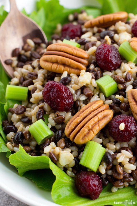 nutty tart nutritious salad
