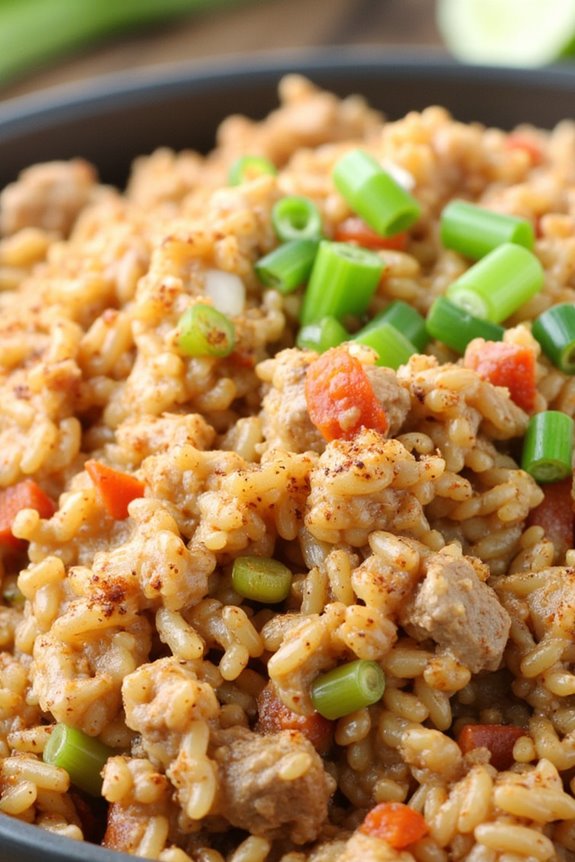 one pot turkey dirty rice