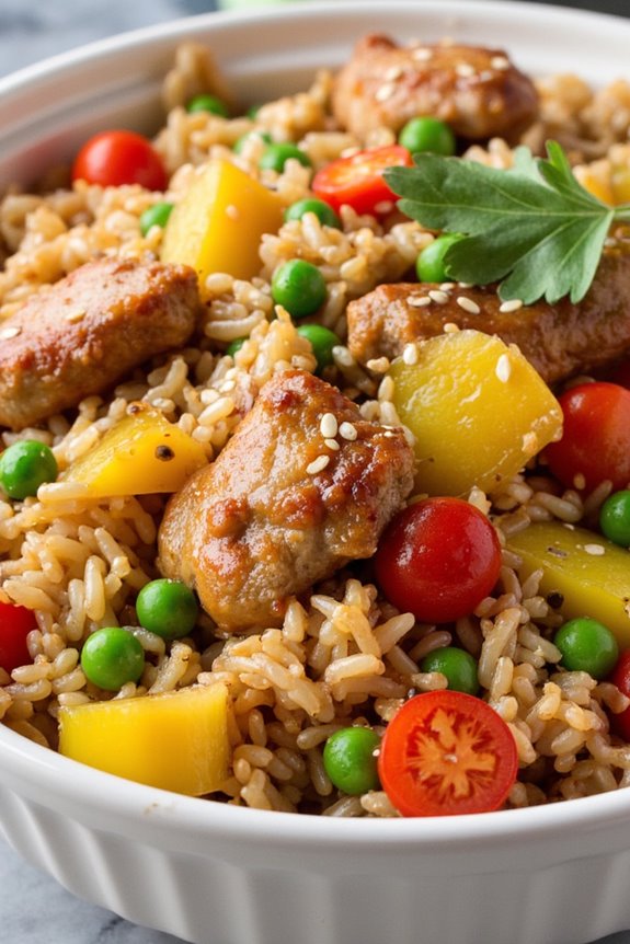 oven baked sweet and sour