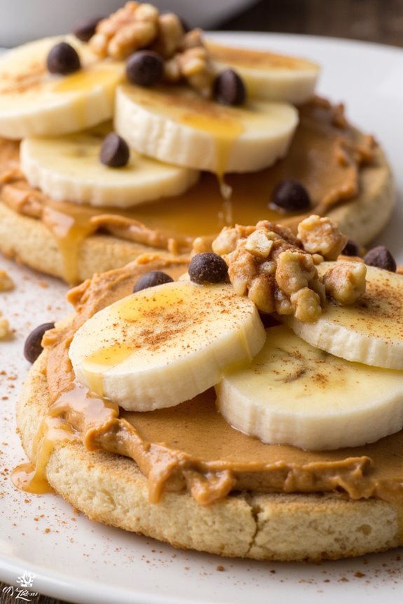 peanut butter banana snack