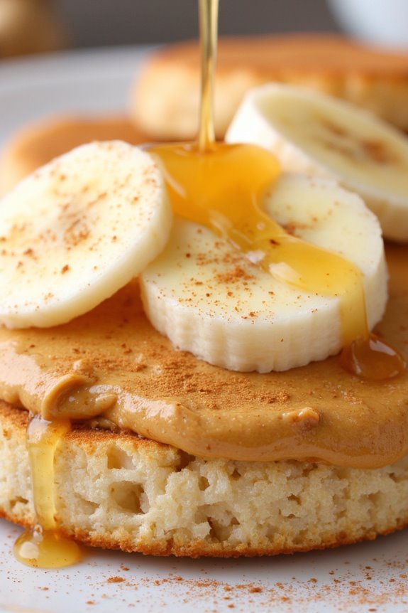 peanut butter banana snack