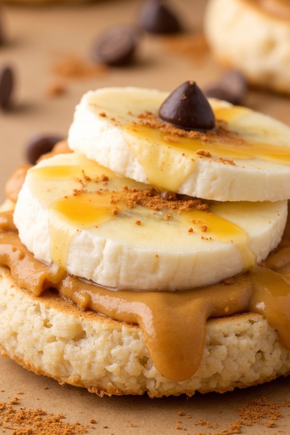 peanut butter banana snack