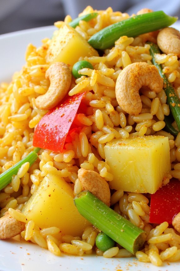 pineapple cashew fried rice