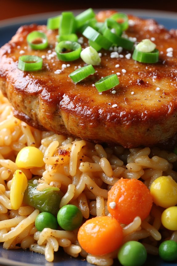 pork chop fried rice recipe