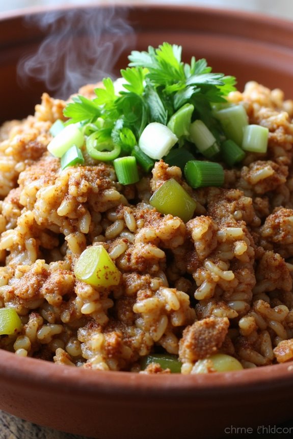 quick and easy dirty rice