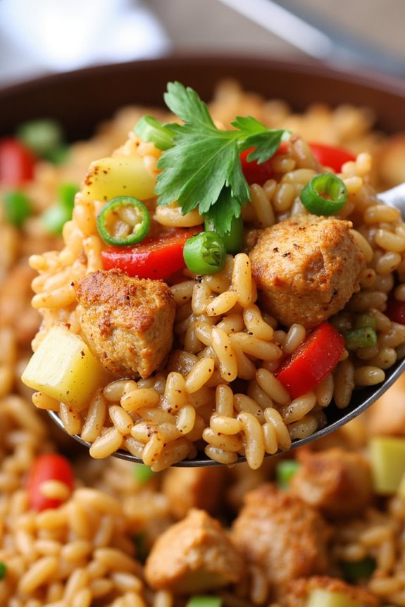 quick chicken and dirty rice