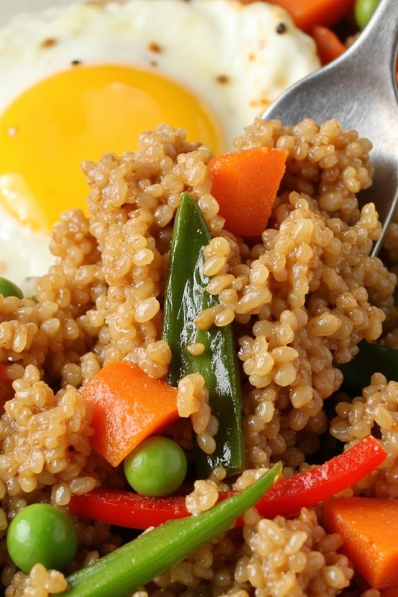 quinoa fried rice recipe