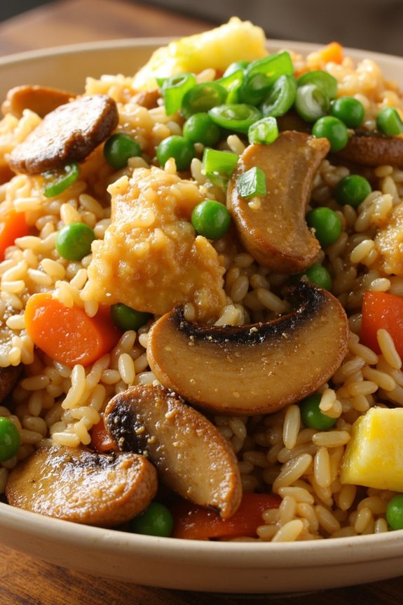 savory and nutritious fried rice