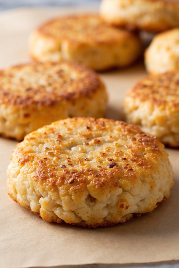 savory crispy rice cakes