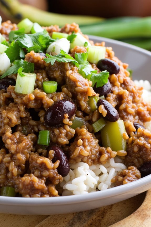 savory nutritious dirty rice