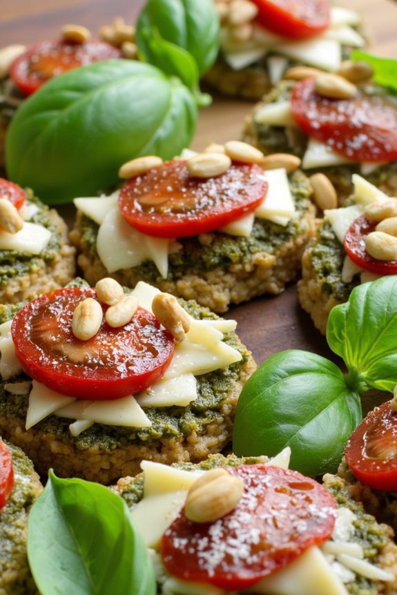 savory rice cake topping