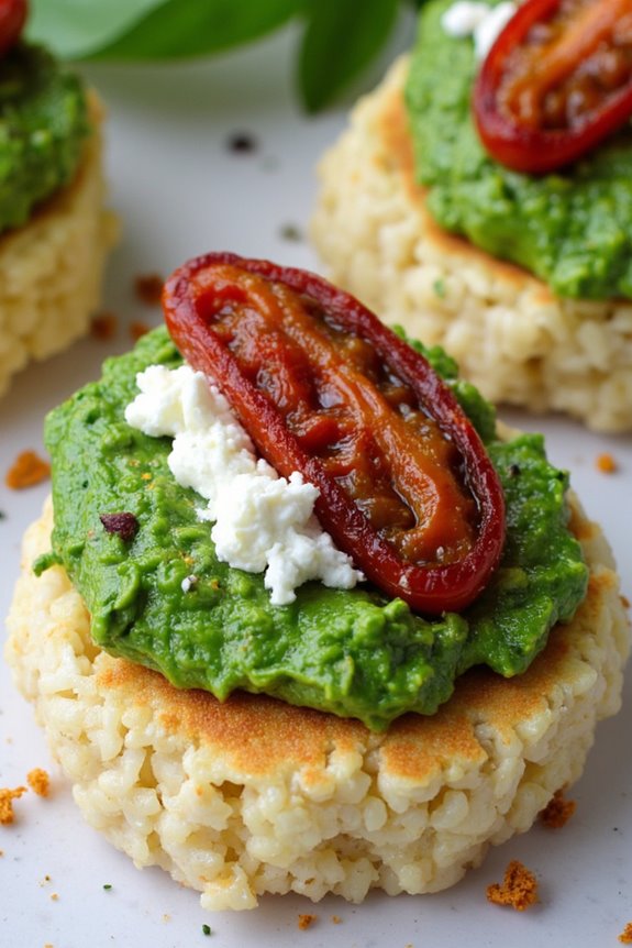 savory rice cakes recipe