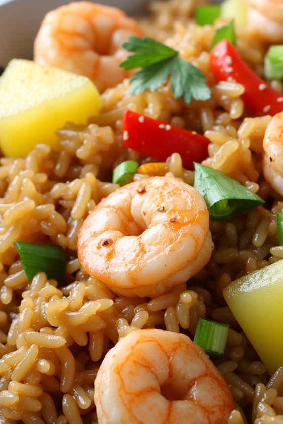 shrimp pineapple fried rice recipe