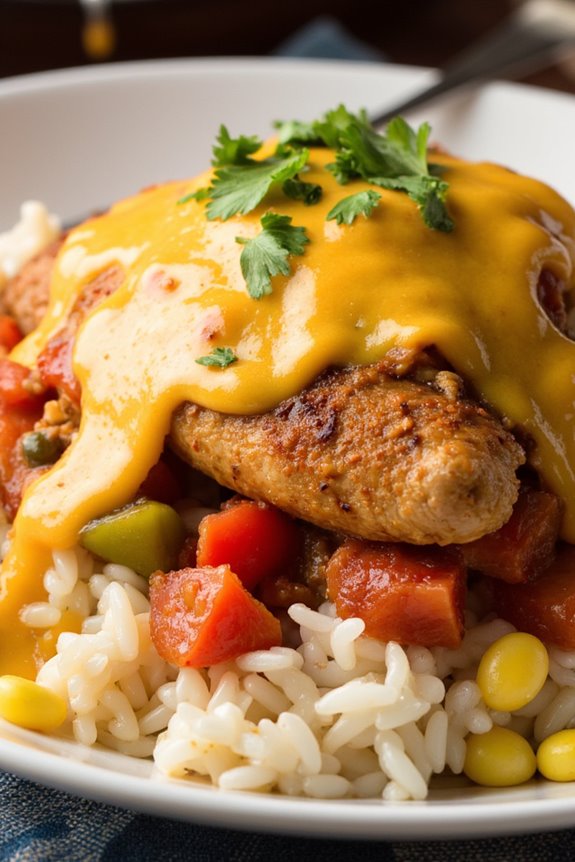 slow cooker mexican chicken dish