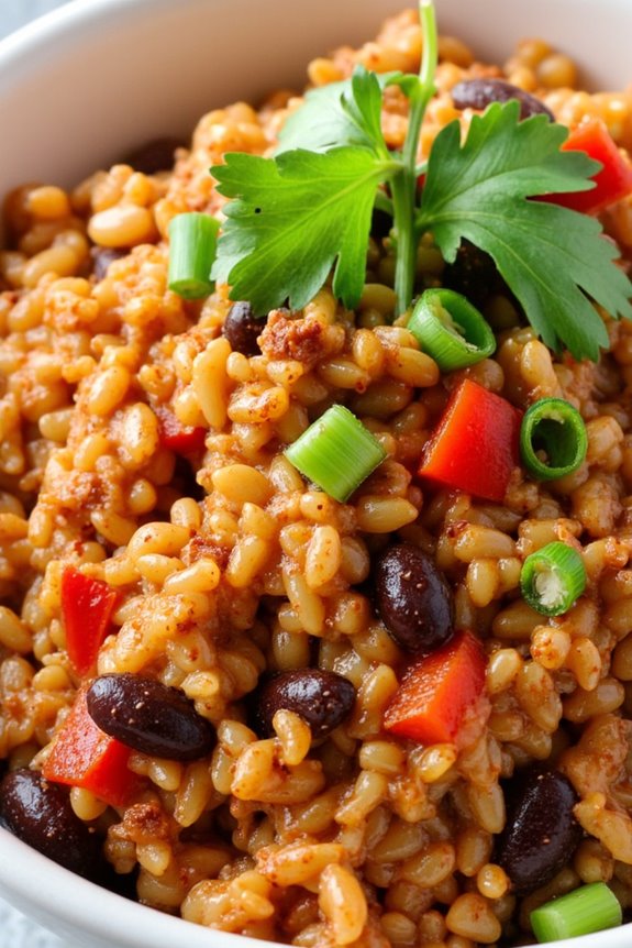 smoky hearty flavorful rice