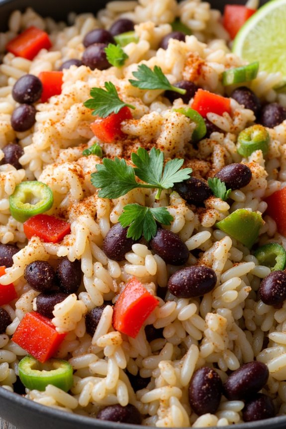 southwestern black bean rice