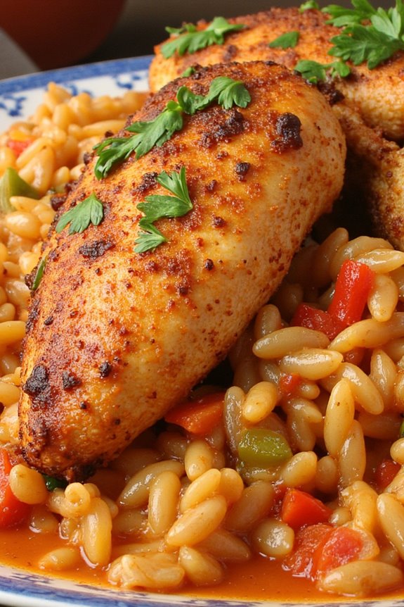 spicy cajun chicken delight