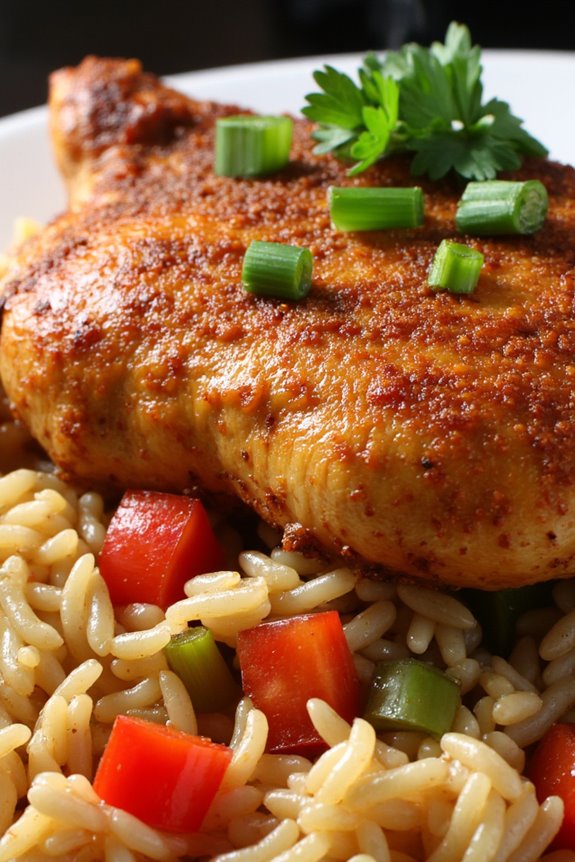 spicy cajun chicken thighs