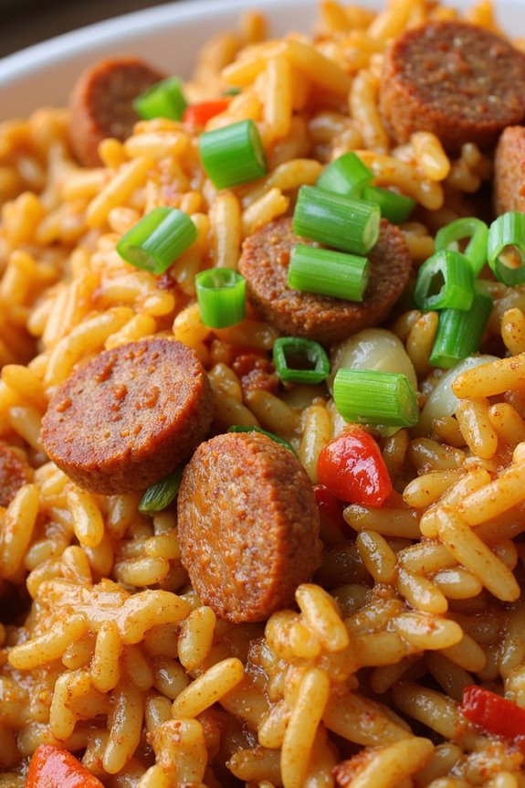 spicy cajun dirty rice recipe