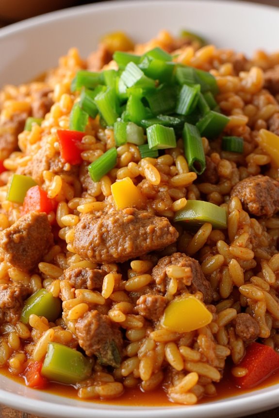 spicy cajun rice delight