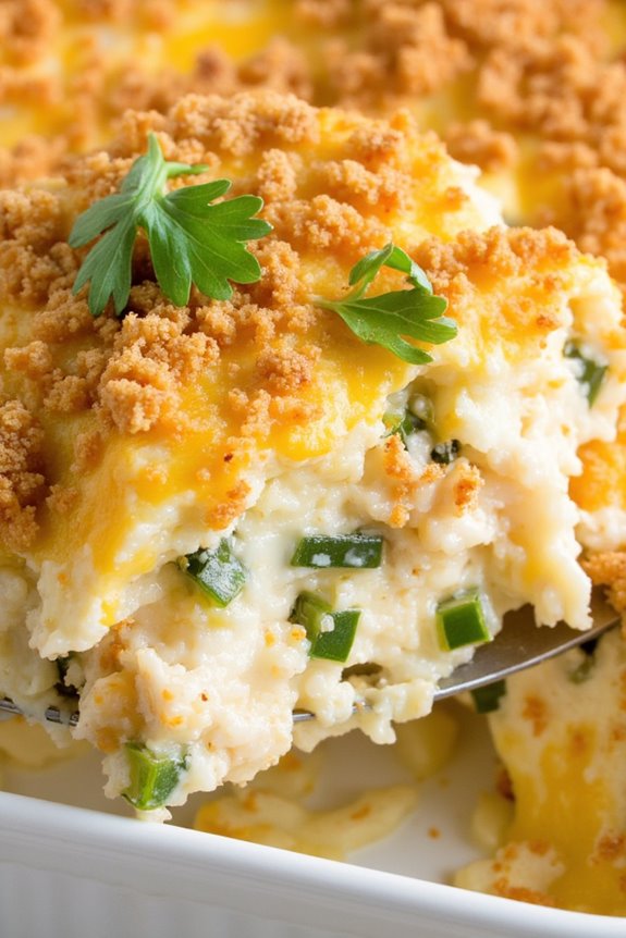 spicy chicken rice casserole