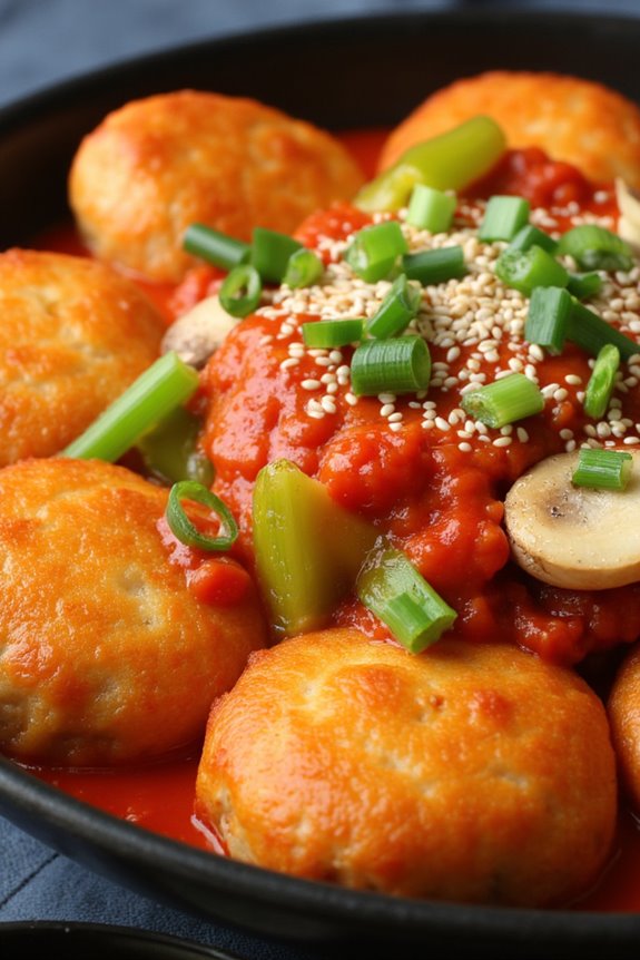 spicy creamy tteokbokki delight