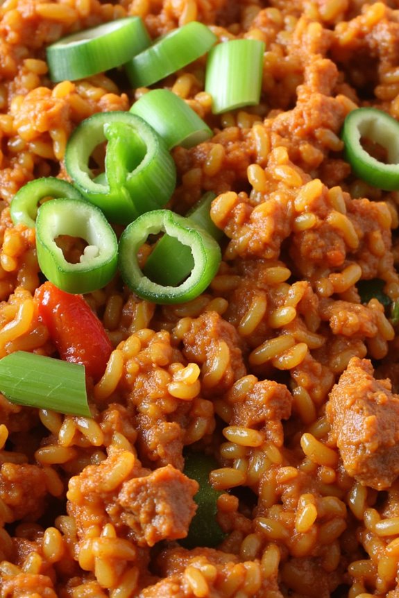 spicy ghost pepper rice