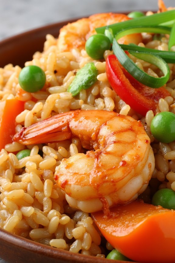 spicy shrimp fried rice