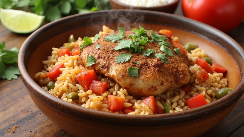 13 Zesty Slow Cooker Mexican Chicken And Rice Recipes That Add Kick spicy slow cooker recipes