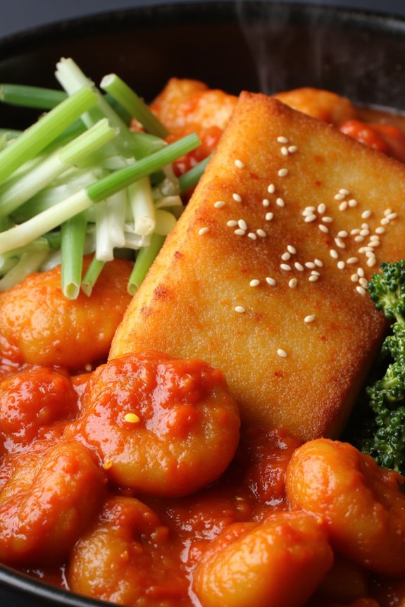 spicy stir fried rice cakes