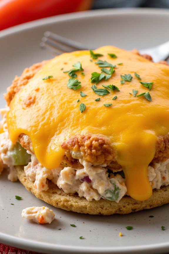 spicy tuna melt delight