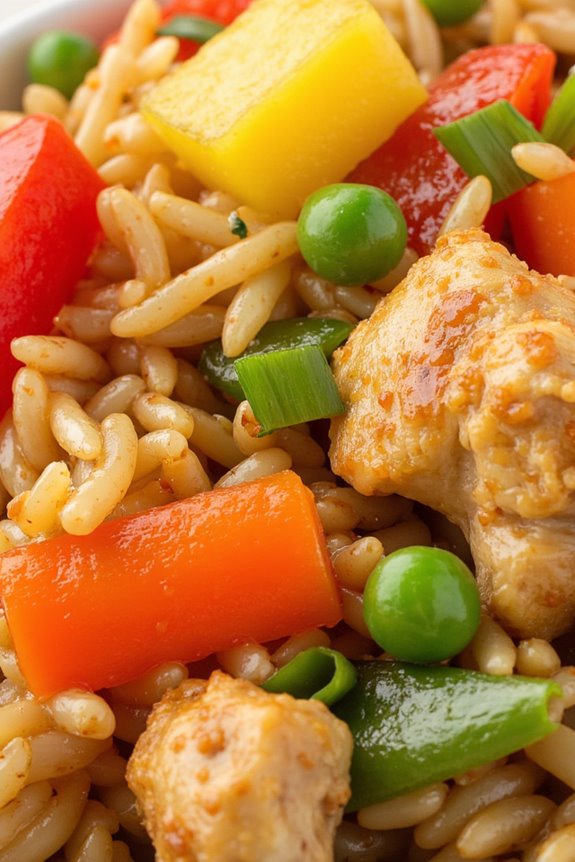 sweet and sour flavors combined