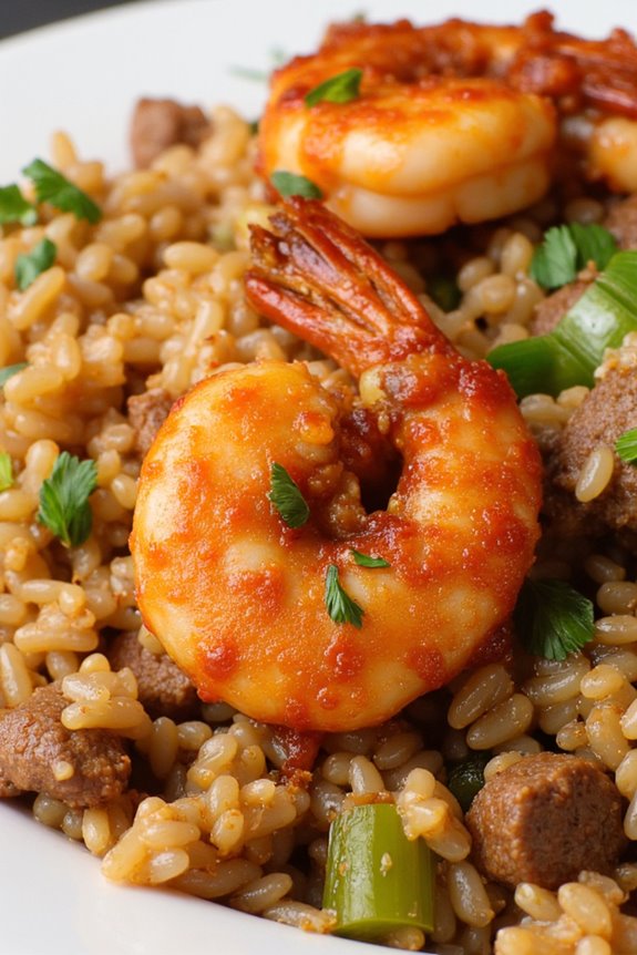 sweet and spicy shrimp