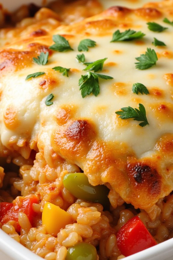 sweet bell pepper casserole