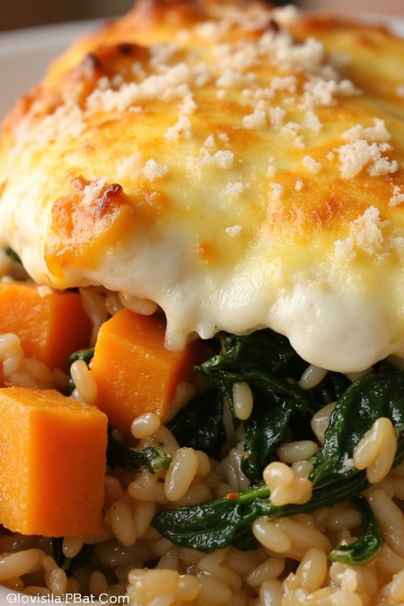 sweet potato kale casserole