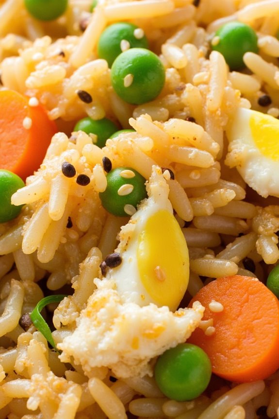 sweet savory rice dish