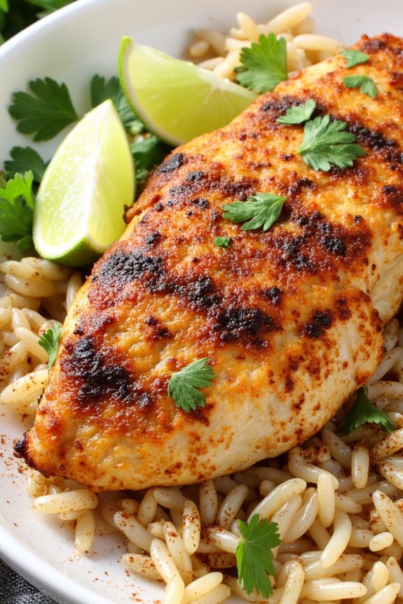 tangy lime cilantro chicken