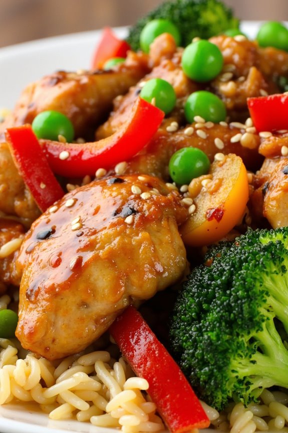 teriyaki chicken fried rice