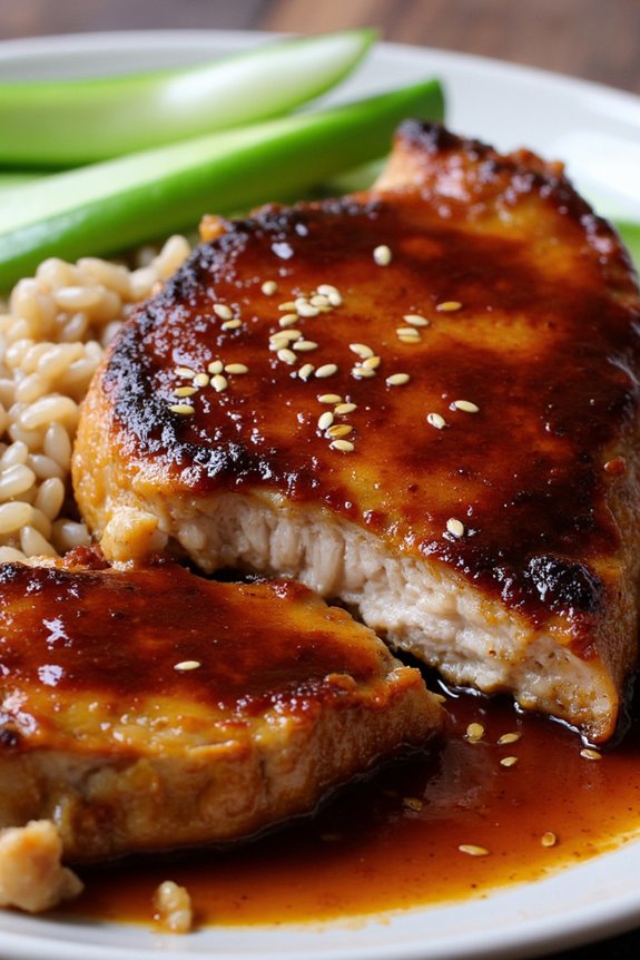 teriyaki pork chops recipe