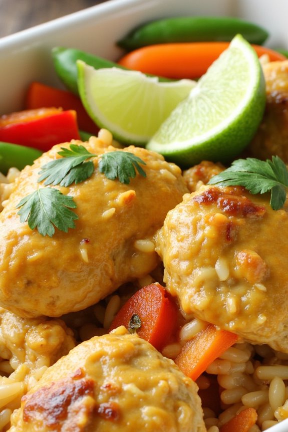 thai coconut curry casserole