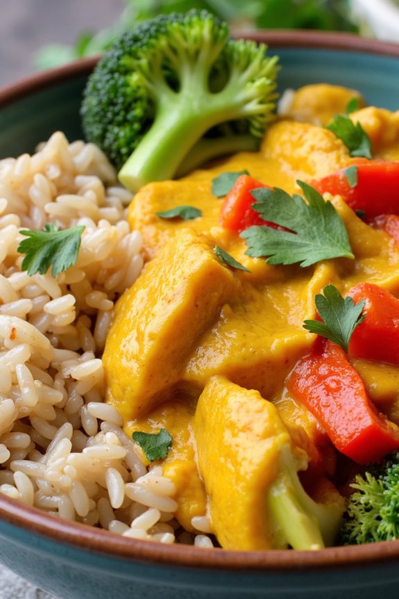 thai curry wild rice