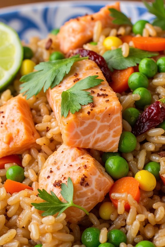 thai salmon fried rice recipe