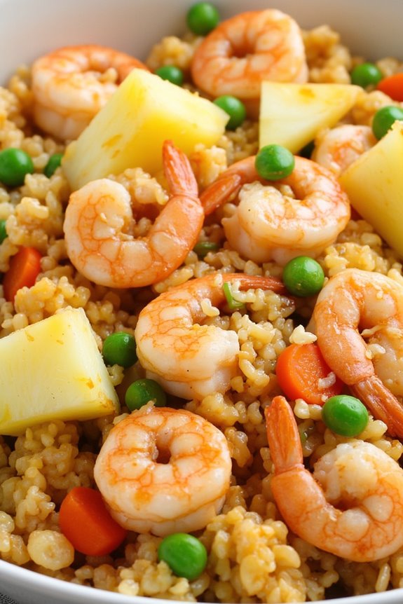 tropical cauliflower fried rice