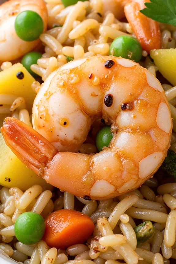 tropical shrimp fried rice