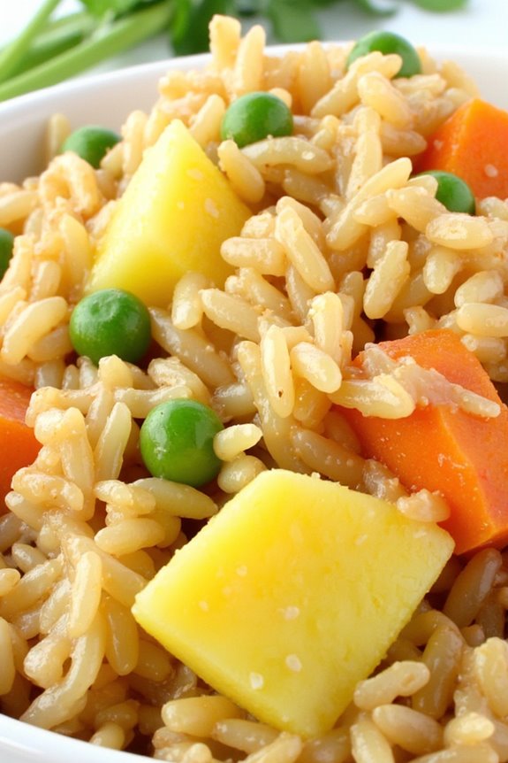 tropical slow cooker fried rice