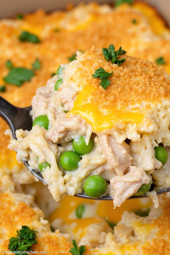 tuna and pea casserole