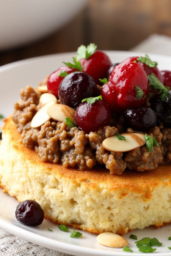 turkey cranberry rice cake