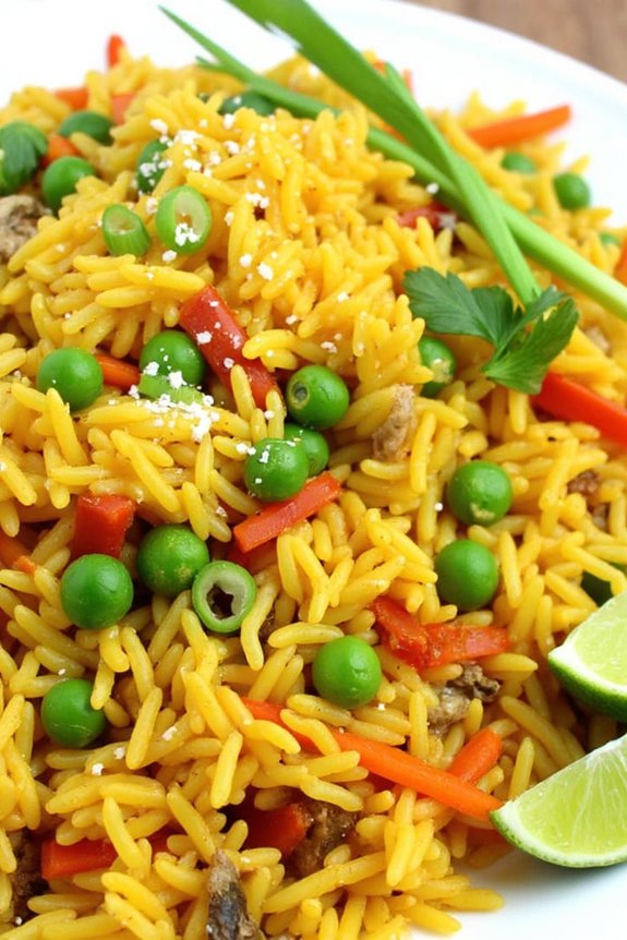 turmeric ginger fried rice recipe