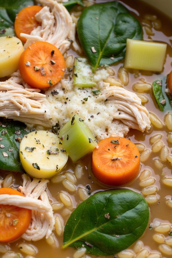 tuscan chicken wild rice soup