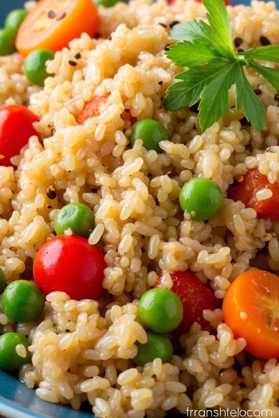 vibrant vegan quinoa dish